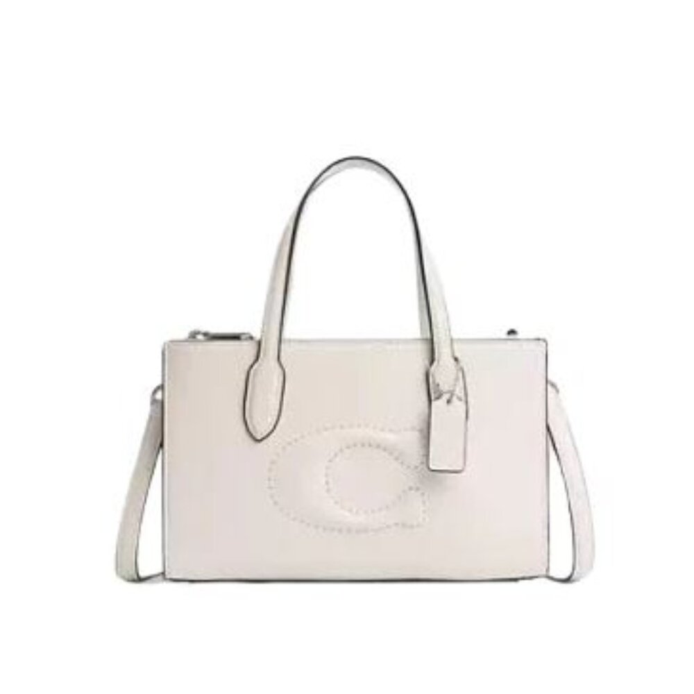 NWT Coach Nina Small Tote, Chalk